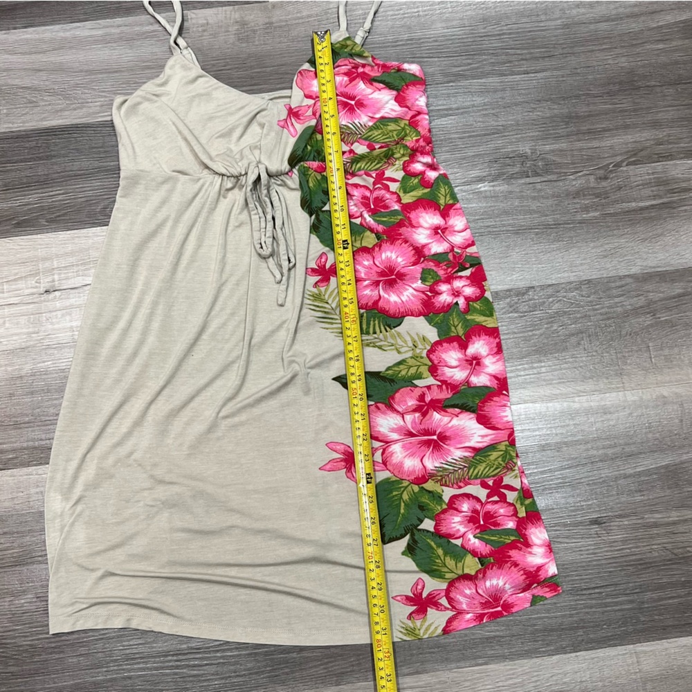 Margaritaville summer sleeveless dress size medium, tropical floral - Picture 7 of 7